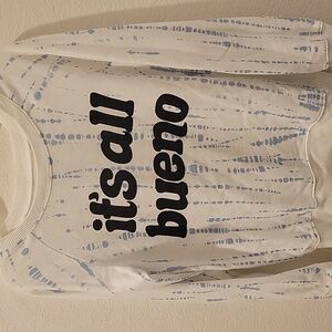 NWOT XS Bueno Crewneck Sweatshirt